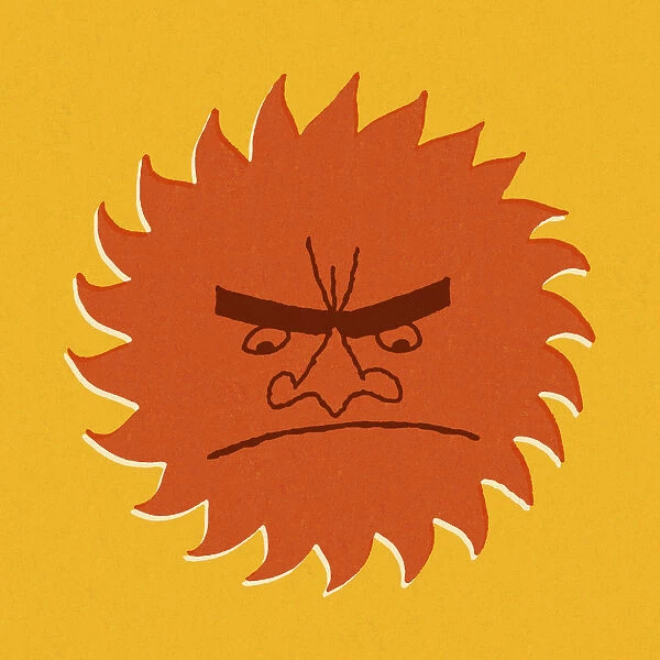 Angry Sun. http: /  / csaimages.com / images / istockprofile / csa_vector_dsp.jpg