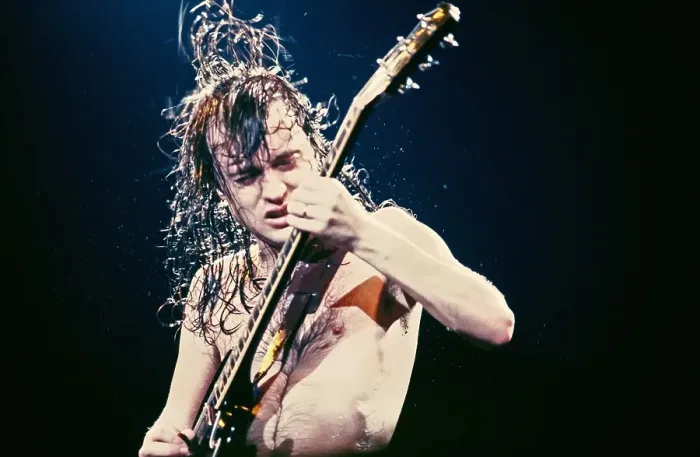 Framed Print : Angus Young Of AC / DC