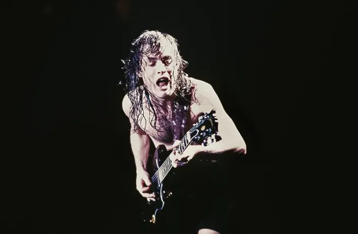Framed Print : Angus Young Of AC / DC