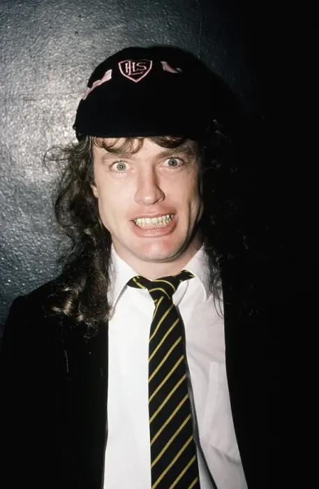 Framed Print : Angus Young Of AC / DC Framed Print : Angus Young Of AC / DC