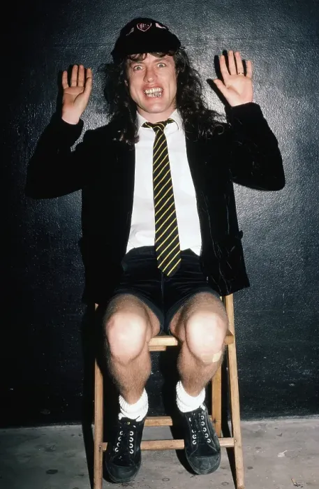 Framed Print : Angus Young Of AC / DC Framed Print : Angus Young Of AC / DC
