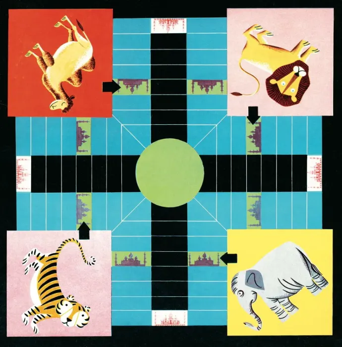 Framed Print : Animal boardgames Framed Print : Animal boardgames