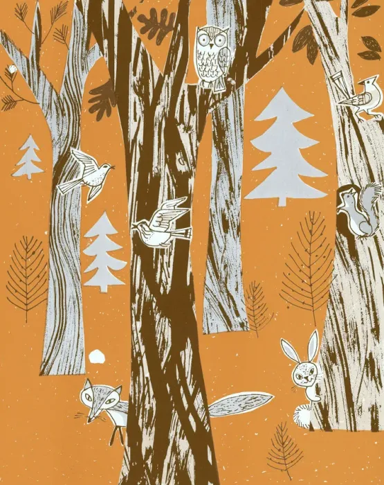 Framed Print : Animals in the Forest Framed Print : Animals in the Forest