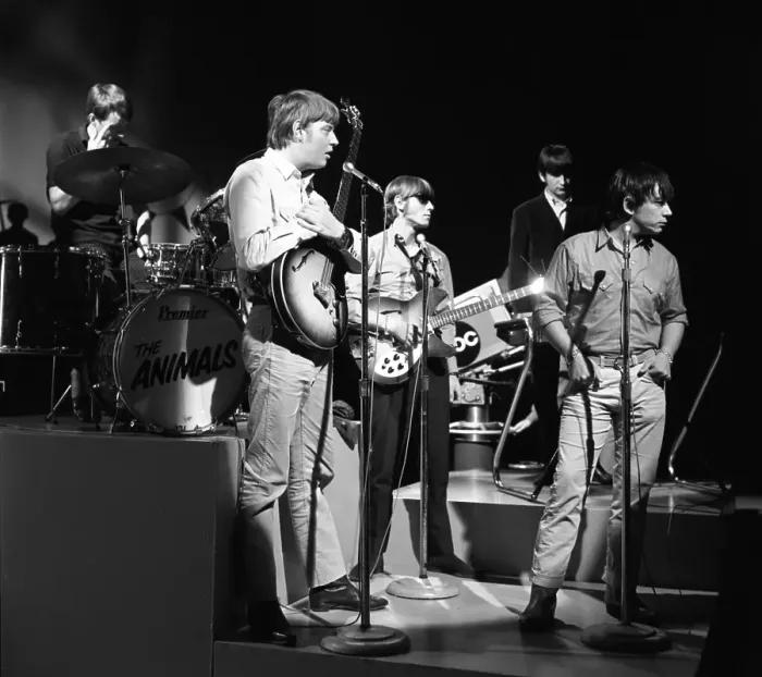 Framed Print : The Animals Perform On ABC TV Framed Print : The Animals Perform On ABC TV
