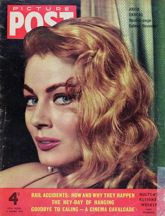 Framed Print : Anita Ekberg