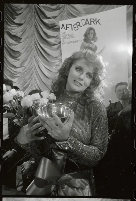 Framed Print : Ann-Margret Holding the Ruby Award Framed Print : Ann-Margret Holding the Ruby Award