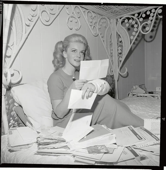 Framed Print : Ann-Margret In Hospital Framed Print : Ann-Margret In Hospital