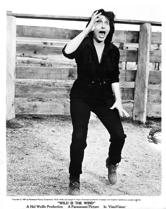 Framed Print : Anna Magnani In Wild Is The Wind Framed Print : Anna Magnani In Wild Is The Wind