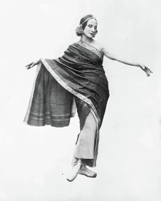 Framed Print : Anna Pavlova In Bombay India