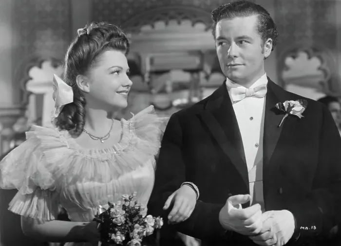 Framed Print : Anne Baxter And Tim Holt In Film Still Framed Print : Anne Baxter And Tim Holt In Film Still
