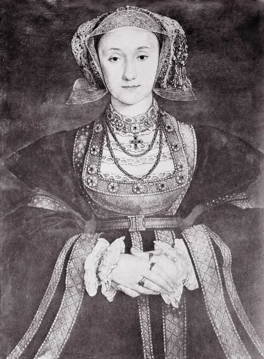 Framed Print : Anne of Cleves by Hans Holbein the Younger Framed Print : Anne of Cleves by Hans Holbein the Younger