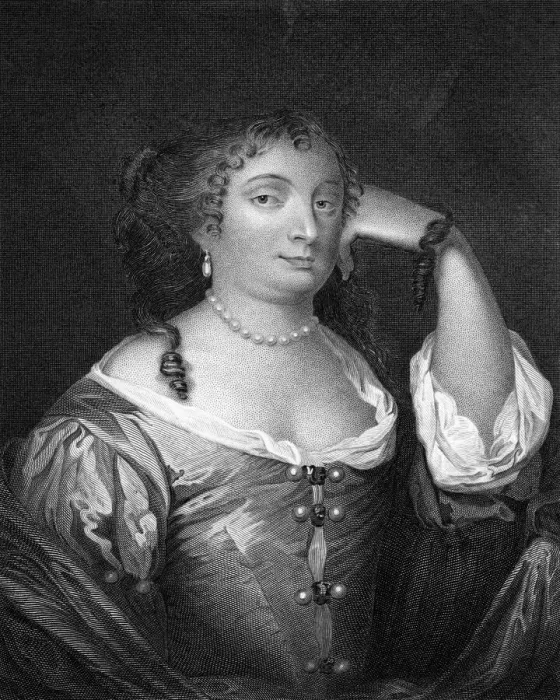 Framed Print : Anne Hyde Duchess of York ( 1638-1671)Engraved by P.Lightfoot