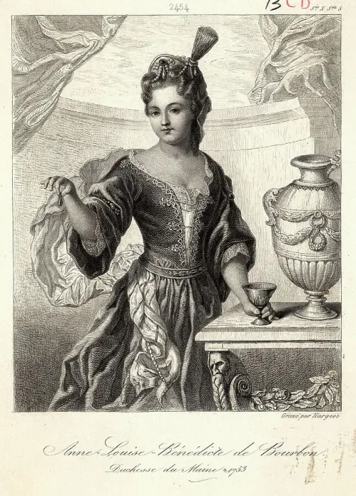 Framed Print : Anne-Louise-Benedicte de Bourbon, Duchess of Maine Framed Print : Anne-Louise-Benedicte de Bourbon, Duchess of Maine