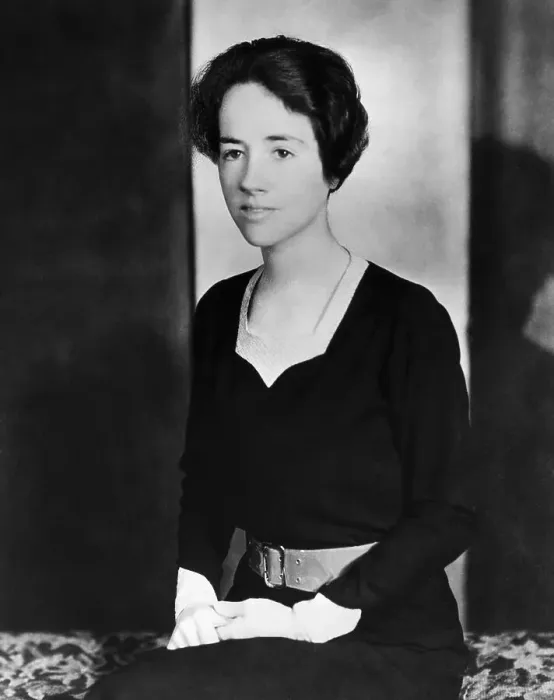 Framed Print : Anne Morrow Lindbergh Seated Portrait