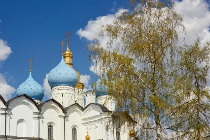 Framed Print : Annunciation Cathedral in Kazan Kremlin