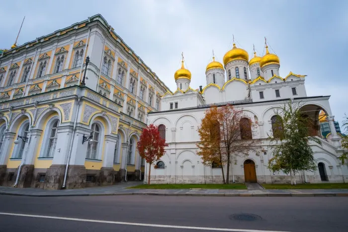 Framed Print : The Annunciation Cathedral in Kremlin Palace, Moscow