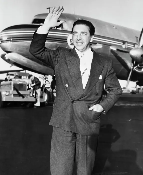 Framed Print : Annunzio Mantovani Arriving in New York Framed Print : Annunzio Mantovani Arriving in New York