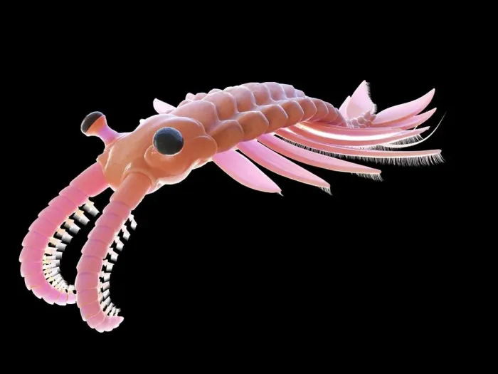 Framed Print : Anomalocaris, illustration Framed Print : Anomalocaris, illustration