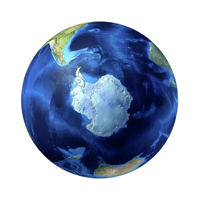 Framed Print : Antarctic, artwork Framed Print : Antarctic, artwork