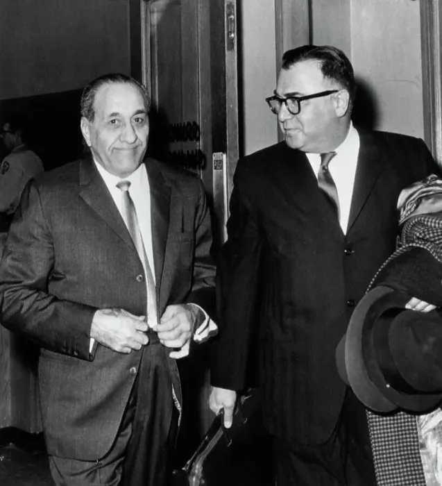 Framed Print : Anthony Accardo Outside Traffic Court