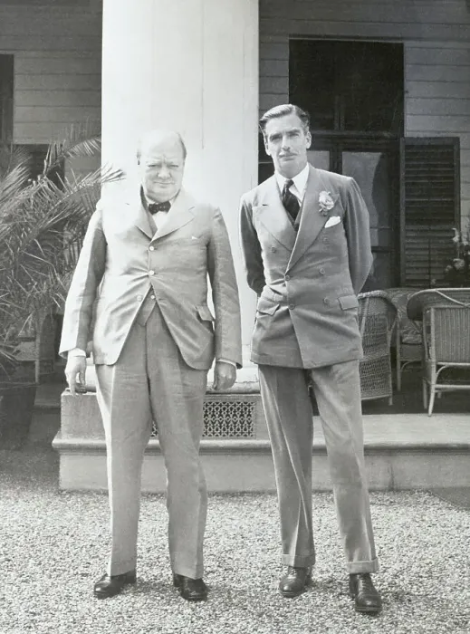 Framed Print : Anthony Eden and Winston Churchill Framed Print : Anthony Eden and Winston Churchill