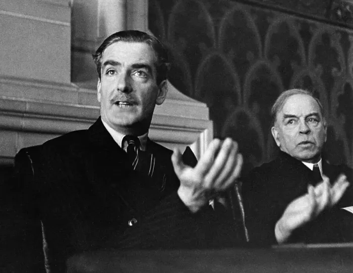 Framed Print : Anthony Eden with W.L. Mackenzie King Framed Print : Anthony Eden with W.L. Mackenzie King