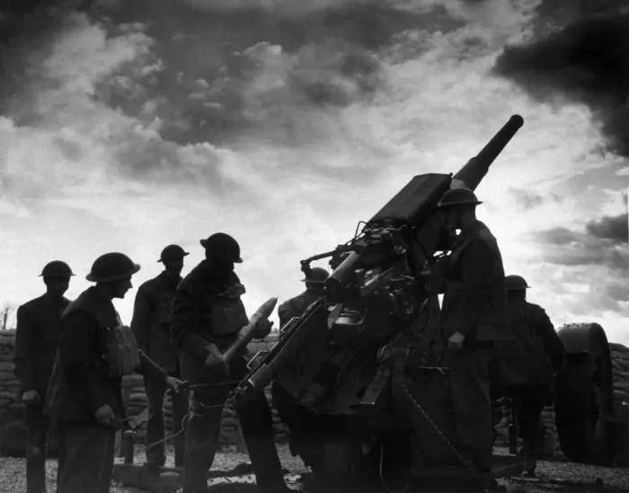 Framed Print : Anti-Aircraft Gun Framed Print : Anti-Aircraft Gun