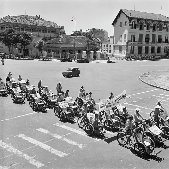 Framed Print : Anti-Communist Demo In Saigon Framed Print : Anti-Communist Demo In Saigon