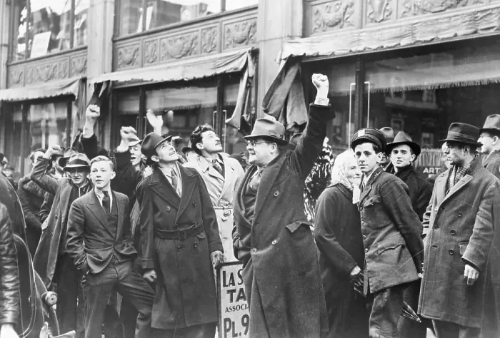Framed Print : Anti-Fascist Demonstrators Waving Fists Framed Print : Anti-Fascist Demonstrators Waving Fists