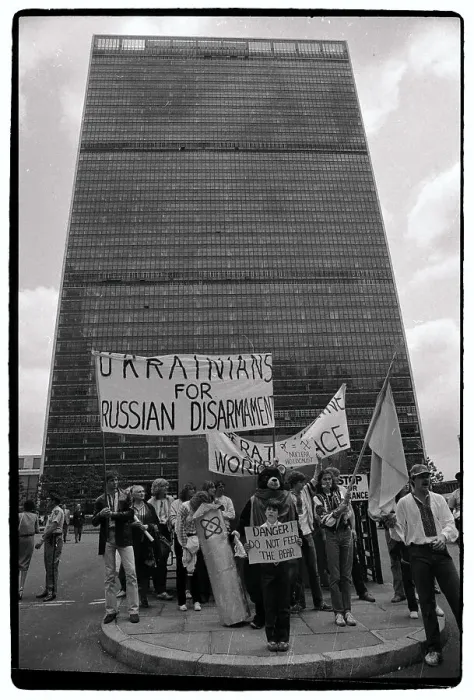 Framed Print : Anti-Nuclear Demonstration in New York City Framed Print : Anti-Nuclear Demonstration in New York City