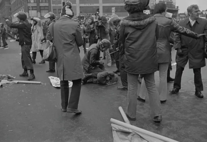 Framed Print : Anti-Racism Demonstration In Boston Framed Print : Anti-Racism Demonstration In Boston