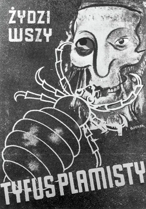 Framed Print : Anti-Semetic Poster Posted in Poland Framed Print : Anti-Semetic Poster Posted in Poland