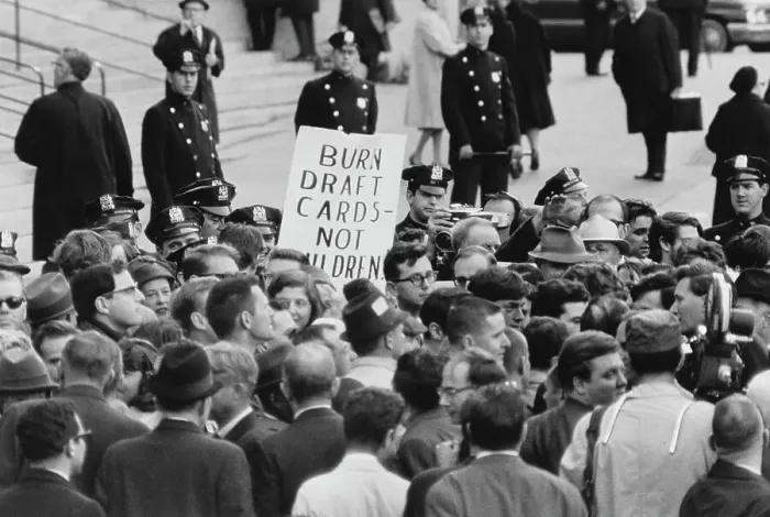 Framed Print : Anti Vietnam War Protest Framed Print : Anti Vietnam War Protest