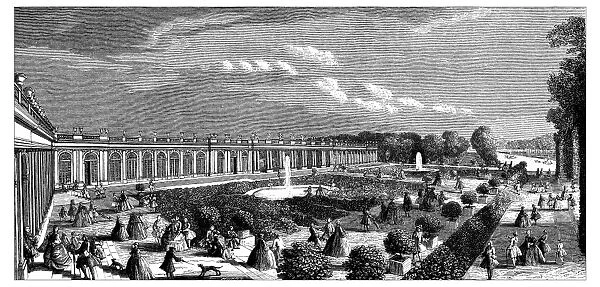 Antique illustration of Grand Trianon