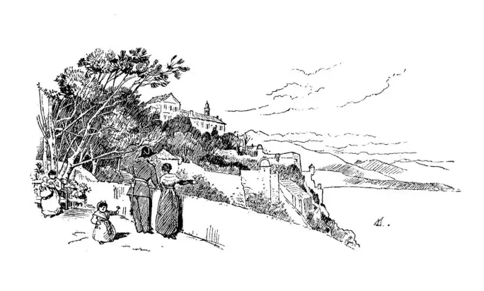 Framed Print : Antique illustration by Randolph Caldecott