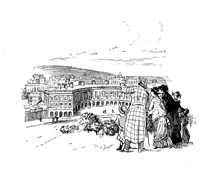 Framed Print : Antique illustration by Randolph Caldecott: Buxton Framed Print : Antique illustration by Randolph Caldecott: Buxton