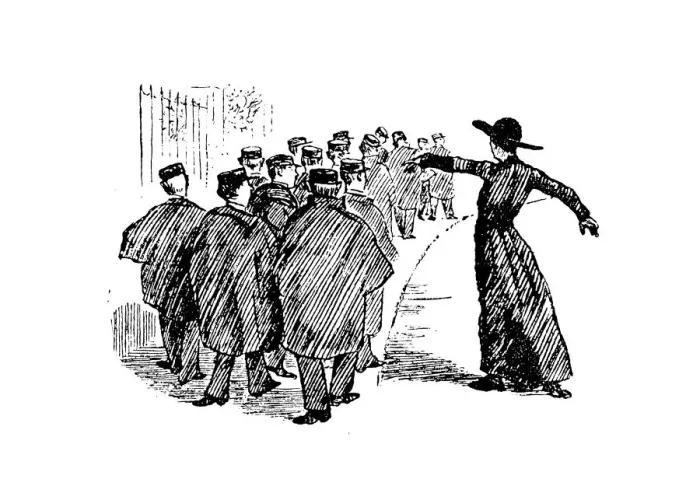 Framed Print : Antique illustration by Randolph Caldecott: Priest Framed Print : Antique illustration by Randolph Caldecott: Priest