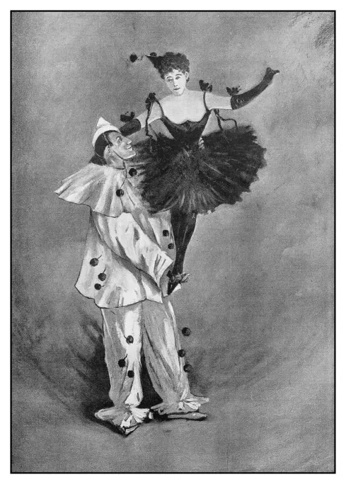 Framed Print : Antique illustration: Theatre play Framed Print : Antique illustration: Theatre play