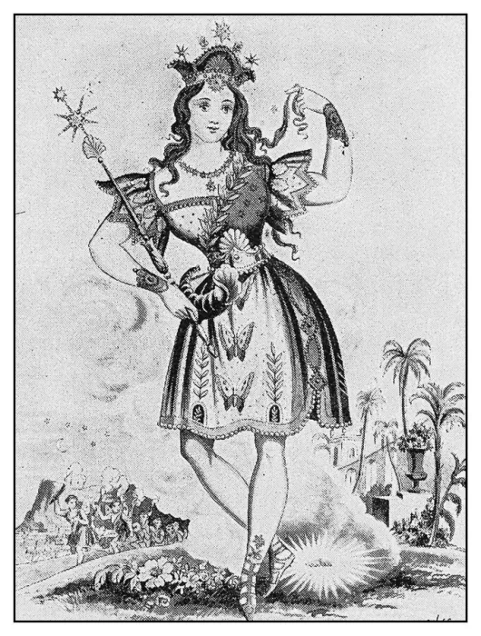 Framed Print : Antique illustration: Titania Framed Print : Antique illustration: Titania