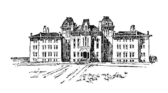 Framed Print : Antique illustration of USA: Lawrence, Kansas - University of Kansas Framed Print : Antique illustration of USA: Lawrence, Kansas - University of Kansas