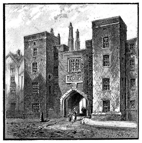 Antique illustrations of England, Scotland and Ireland: Chancery Lane Lincolns Inn