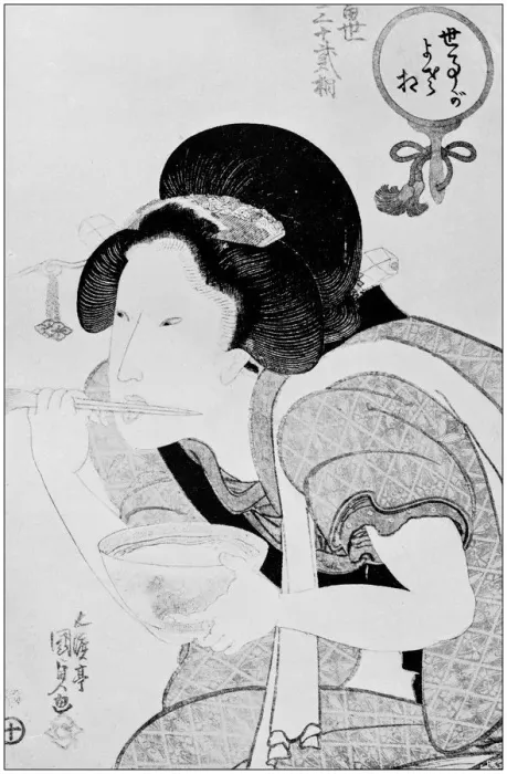 Framed Print : Antique Japanese Illustration: Actress by Kunisada Framed Print : Antique Japanese Illustration: Actress by Kunisada