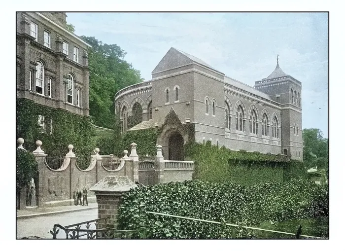 Framed Print : Antique London's photographs: Harrow School: The Speech House Framed Print : Antique London's photographs: Harrow School: The Speech House