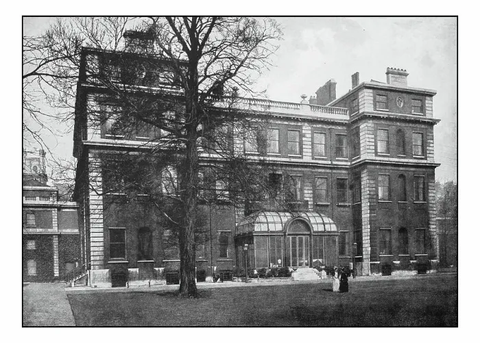 Framed Print : Antique London's photographs: Marlborough House