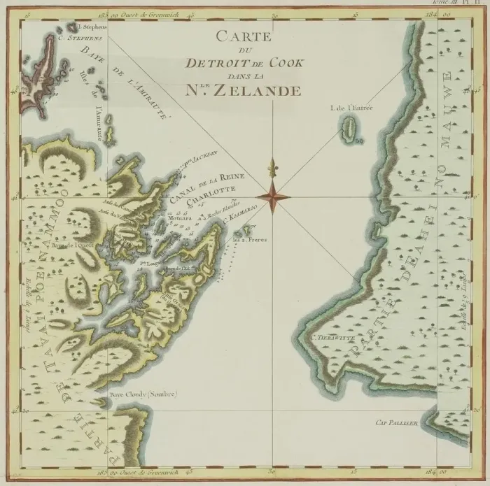 Framed Print : Antique map of New Zealand Framed Print : Antique map of New Zealand