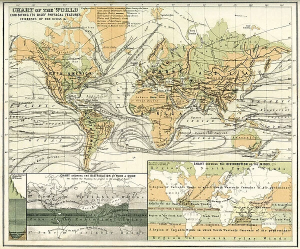 Antique map of the World