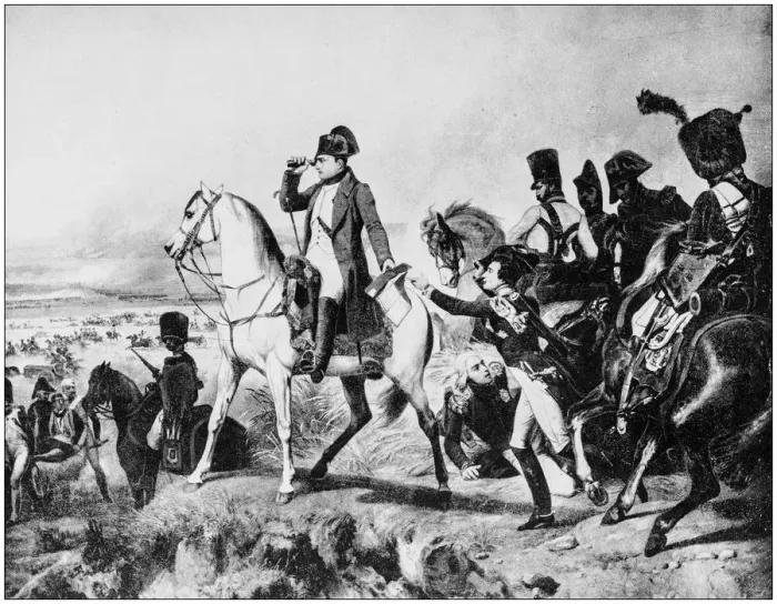 Framed Print : Antique photo of paintings: Battle of Wagram by Vernet Framed Print : Antique photo of paintings: Battle of Wagram by Vernet