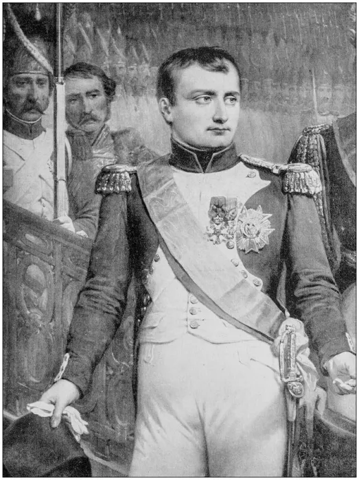 Framed Print : Antique photo of paintings: Napoleon by Gosse Framed Print : Antique photo of paintings: Napoleon by Gosse