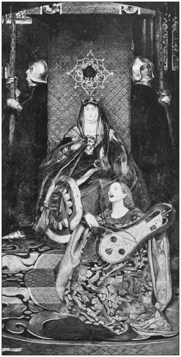 Framed Print : Antique photo of paintings: Queen of spades Framed Print : Antique photo of paintings: Queen of spades
