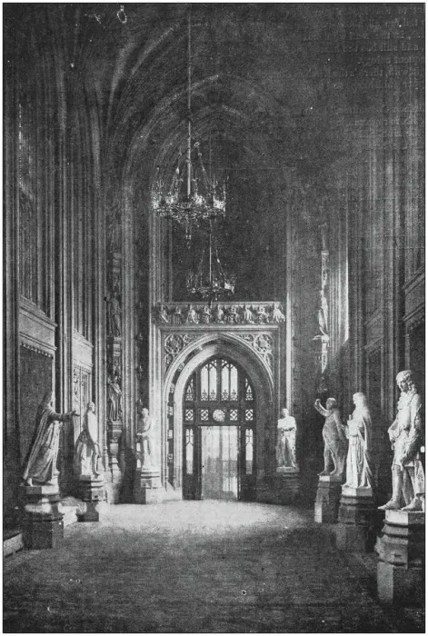 Framed Print : Antique photo: St Stephens Hall Framed Print : Antique photo: St Stephens Hall